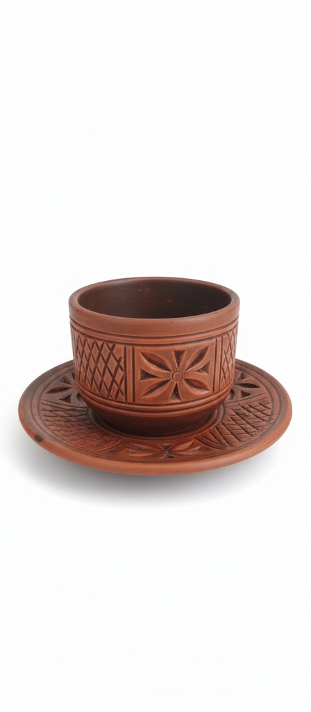 Clay Tea Cup Set