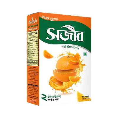 Sajeeb Orange Instant Drink Powder 250 gm