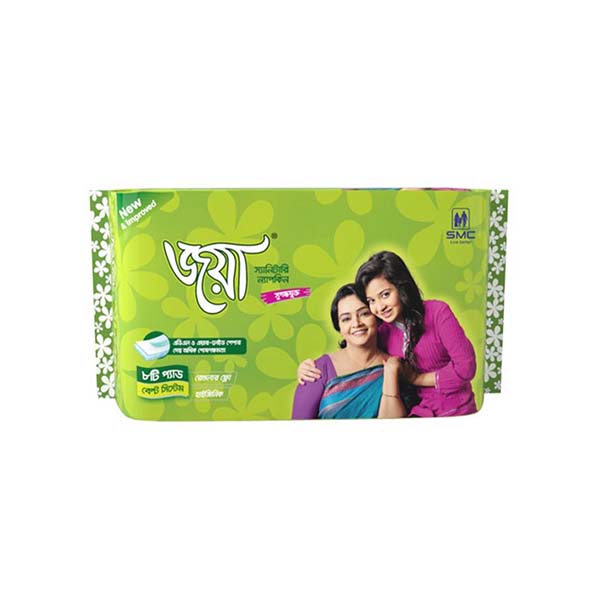 SMC Joya Sanitary Napkin (Belt System), Pack of 8 Pads