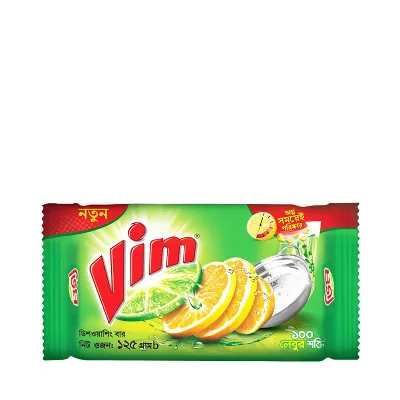 Vim Dishwashing Bar 125 gm