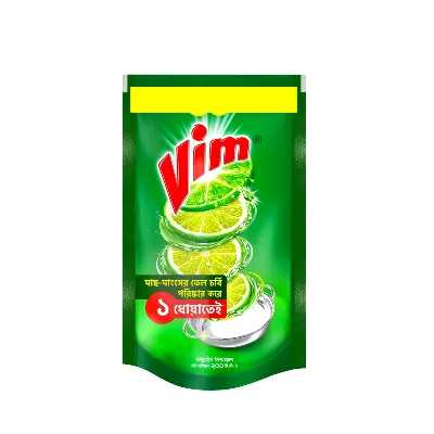 Vim Dishwashing Liquid Pouch 200 ml