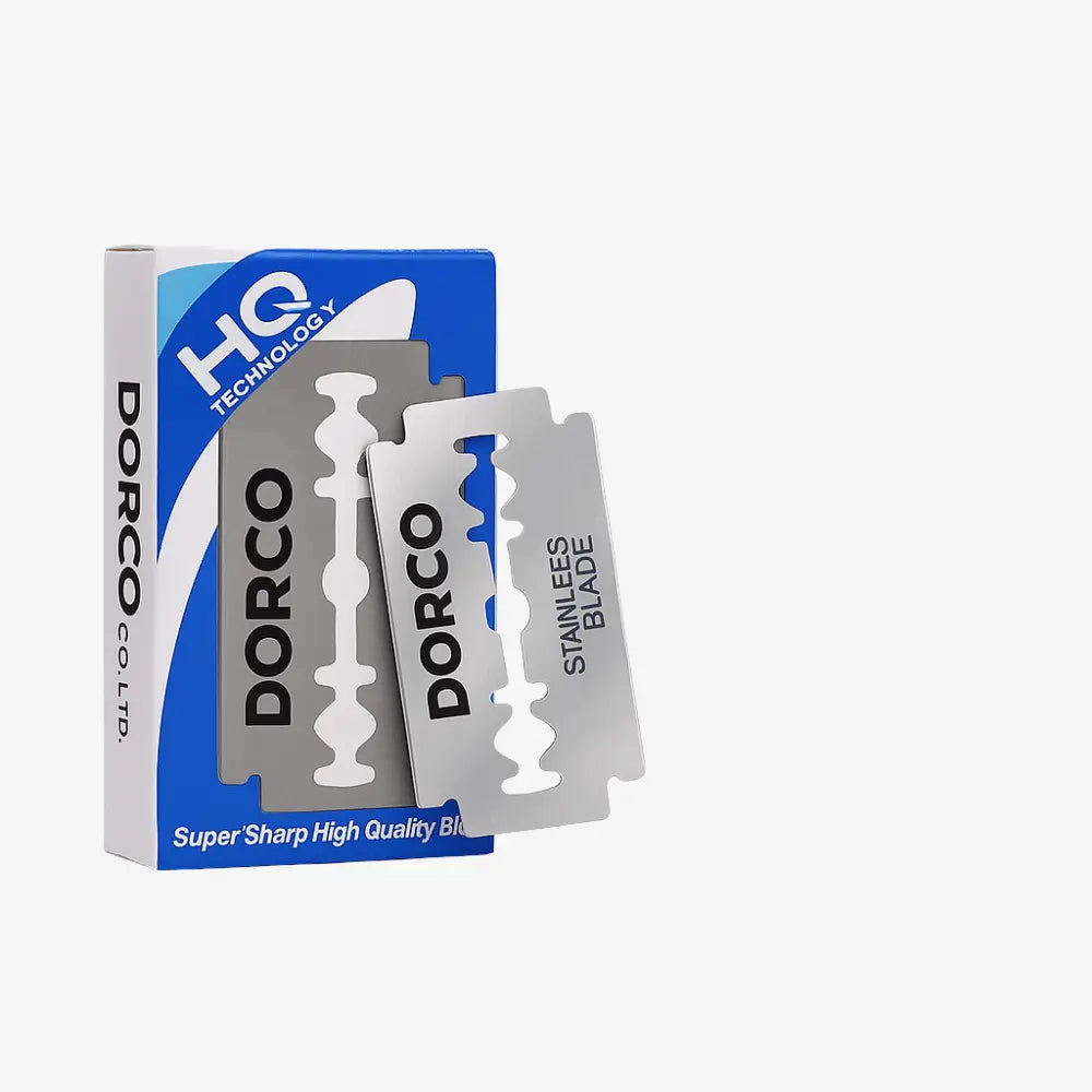 DORCO Stainless Steel Double Edge Razor Blades- 5 pes