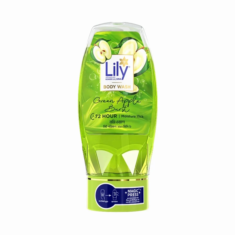 Lily Green Apple Burst Body Wash Size: 250 ml