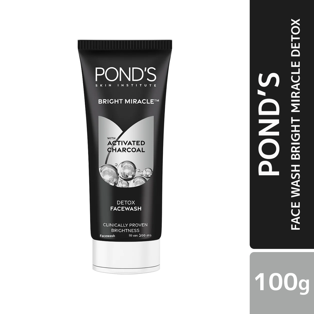 Pond's Face Wash Bright Miracle Detox 100g Size: 100gm