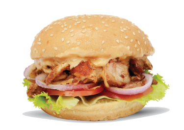 Naga Chicken Burger