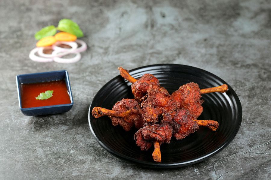 BBQ Chicken Lollipop(6 Pcx)