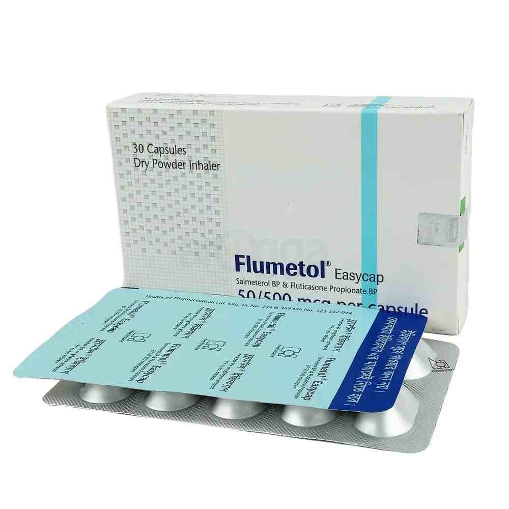 Flumetol 50/500mcg Inh Capsule