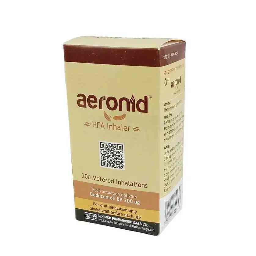 Aeronid 200mcg/puff HFA Inhaler