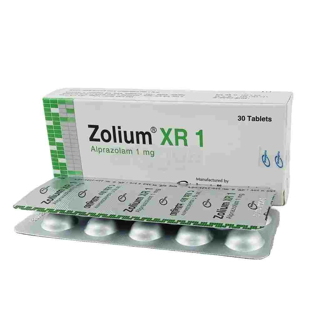 Zolium XR 1mg Tablet