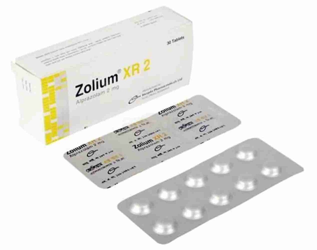 Zolium XR 2mg Tablet