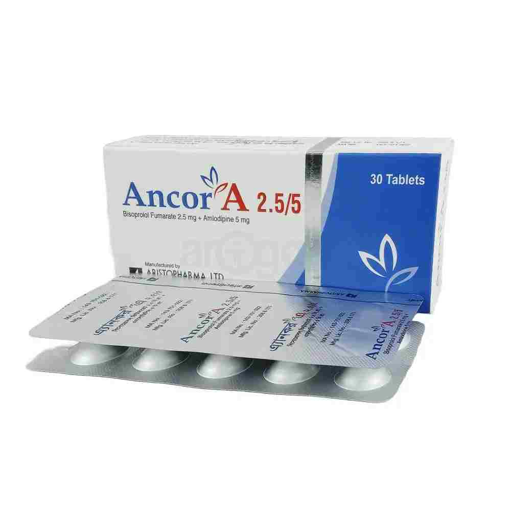 Ancor A 2.5/5mg Tablet