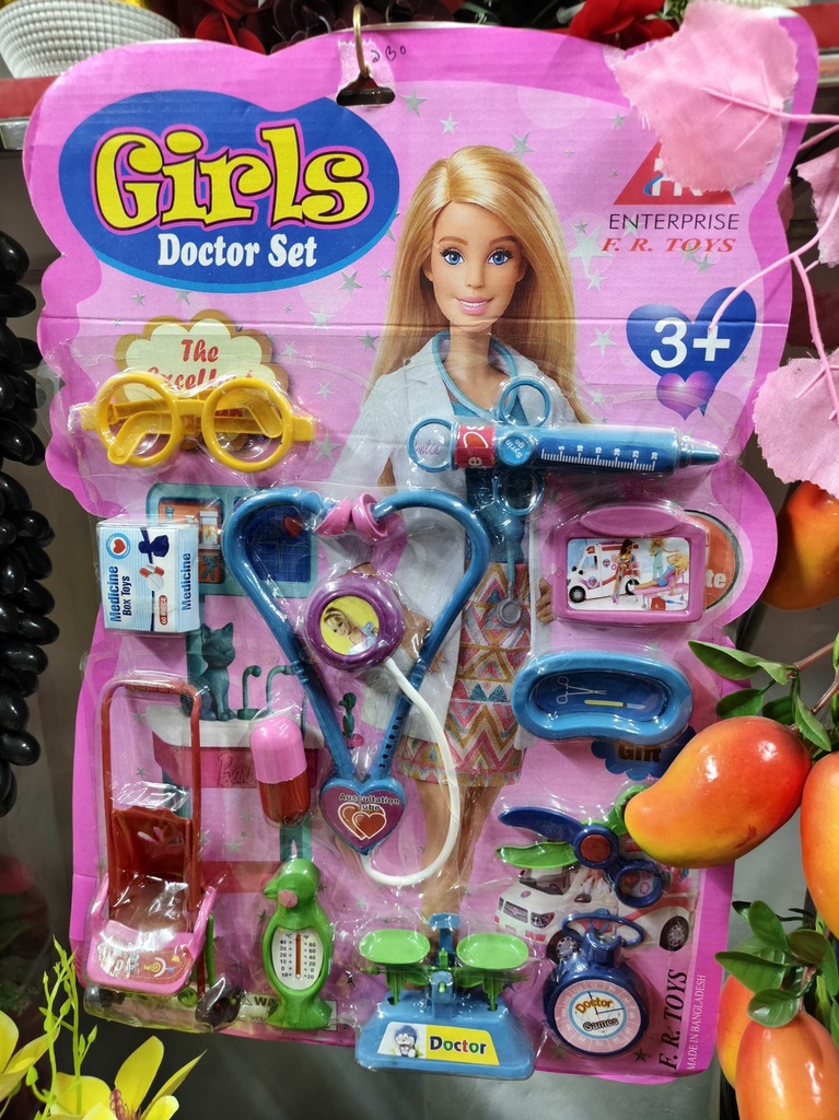 Plastic Toy Doctor Set for kids |