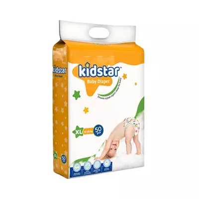 Kidstar Baby Diaper Belt XL (12-25 kg) 50 pcs