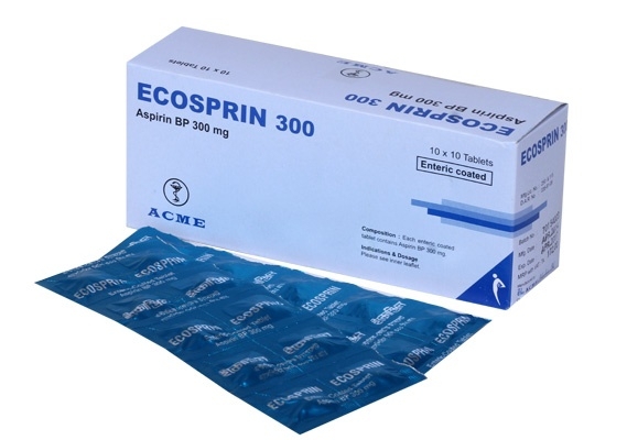 Ecosprin300 mg Tablet per piece