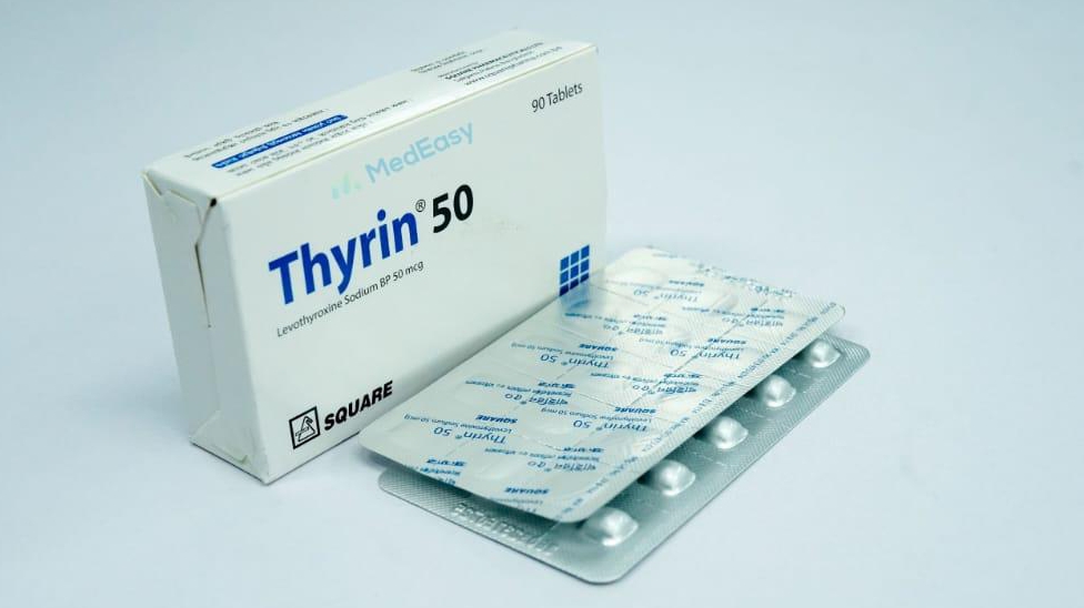 Thyrin50 mcg Tablet per Strip