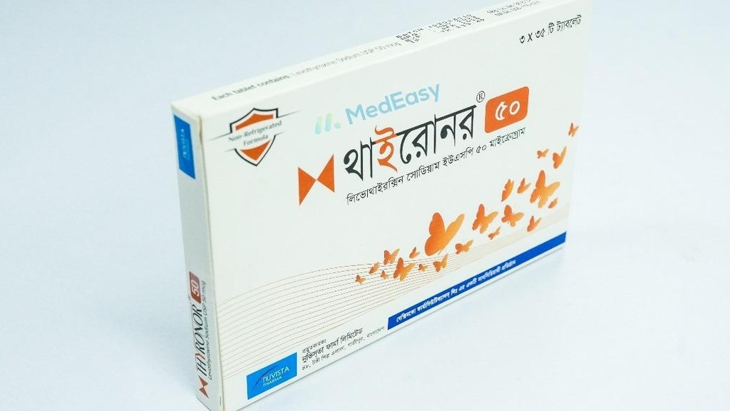 Thyronor50 mcg Tablet per Strip