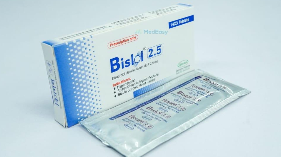 Bislol2.5 mg Tablet per Strip