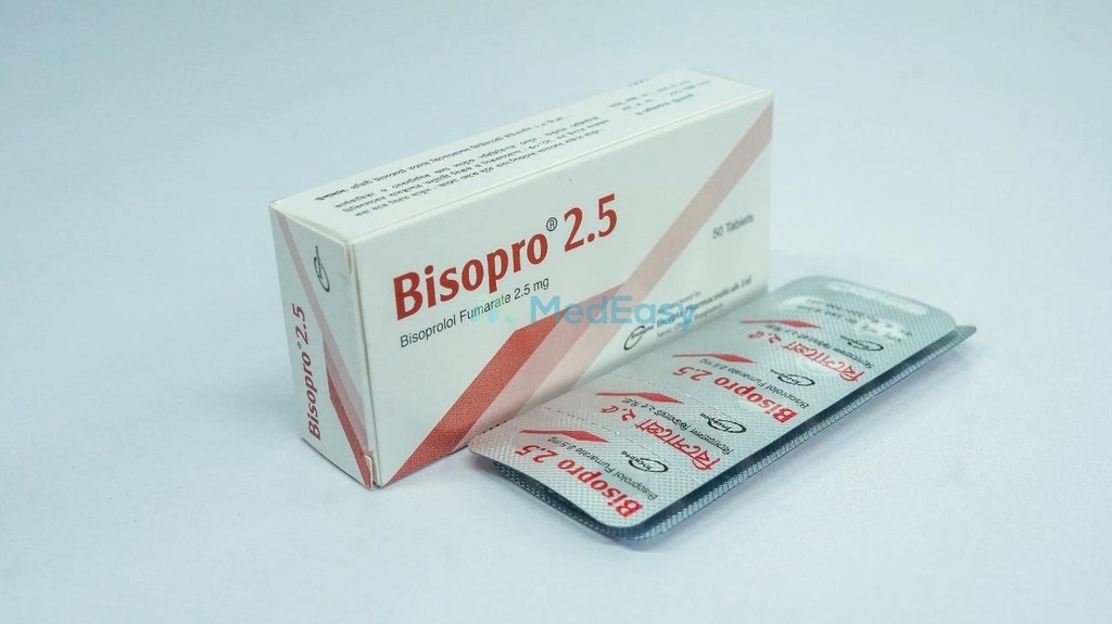 Bisopro2.5 mg Tablet per Strip