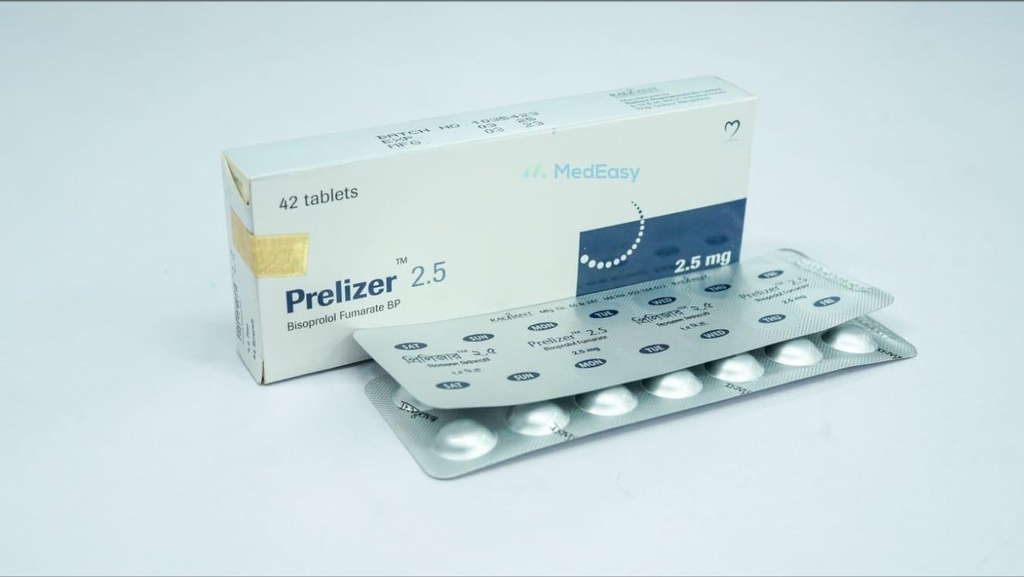 Prelizer2.5 mg Tablet per Strip