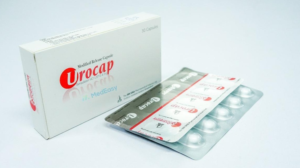 Urocap0.4 mg Capsule per Strip