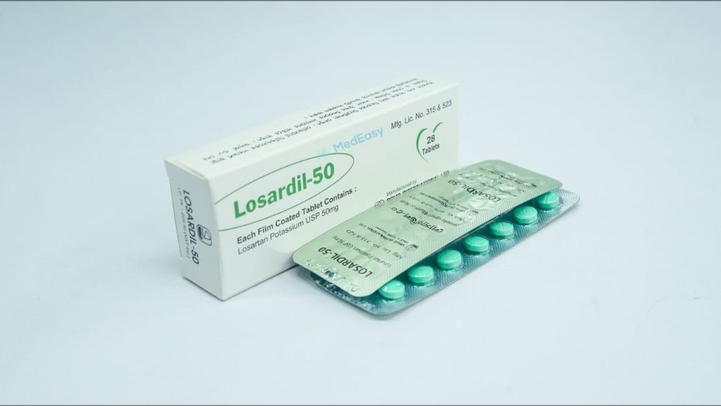 Losardil50 mg Tablet