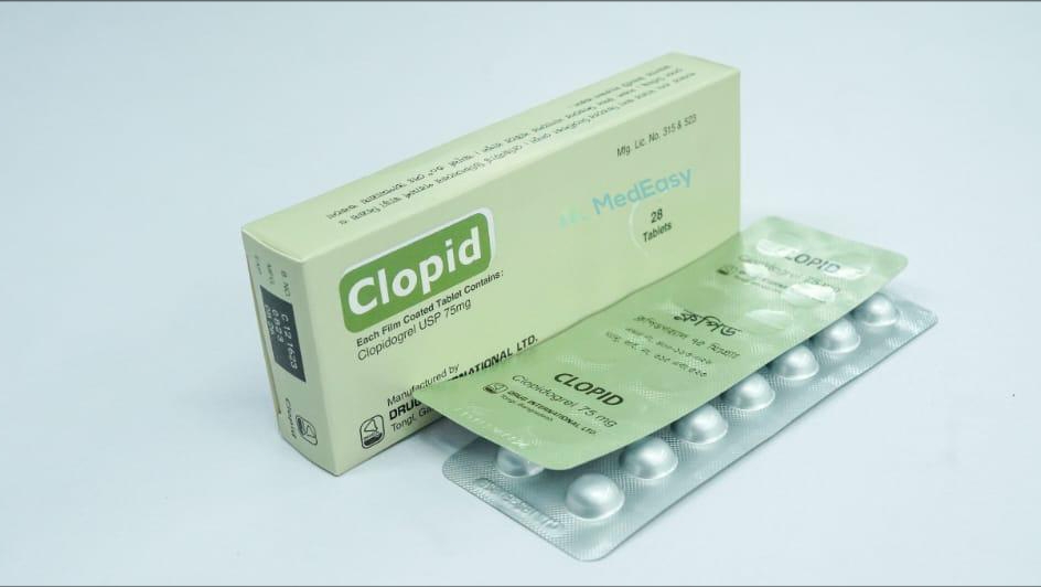 Clopid75 mg Tablet