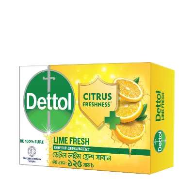 Dettol Soap Fresh Bathing Bar Soap With Odour Protection 125 gm