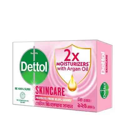 Dettol Bathing Soap Bar Skincare 125 gm