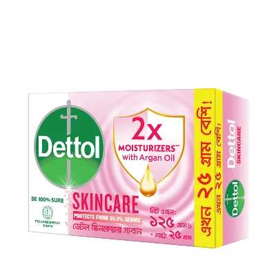 Dettol Skincare Soap 125 gm (25 gm Extra) 150 gm