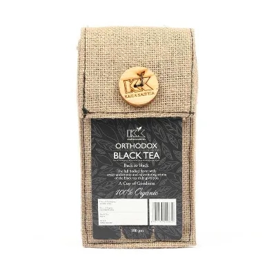 Kazi & Kazi Organic Orthodox Black Tea 100 gm