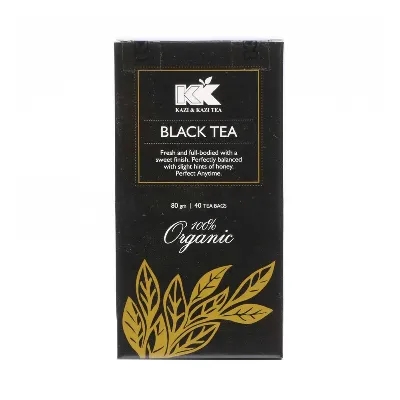 Kazi & Kazi Organic Black Tea 40 pcs 80 gm