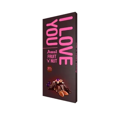 Amul I love You Fruit N Nut Chocolate 150 gm