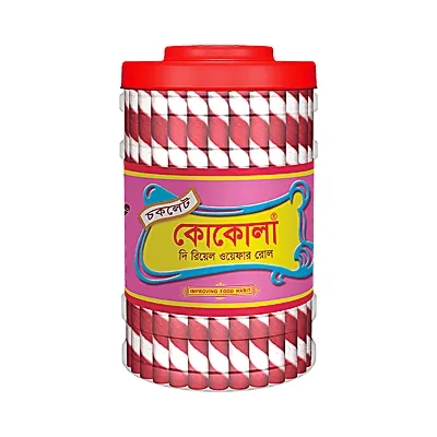 Cocola Chocolate Wafer Roll Jar 170 gm