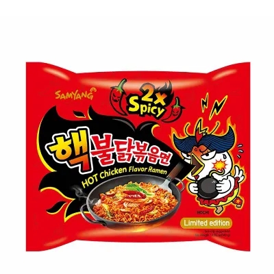 Samyang Hot Chicken Ramen Noodles 2X Spicy 140 gm