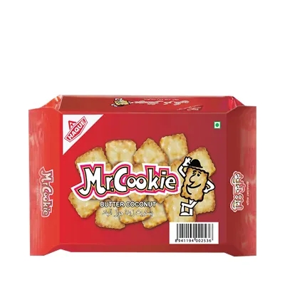 Haque Mr. Cookie Butter Coconut Biscuit 175 gm