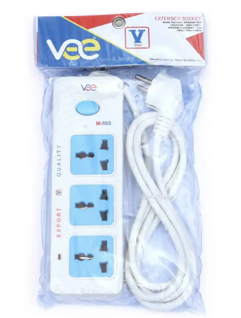 VEE 503Multiplug 1500 w, 6 feet