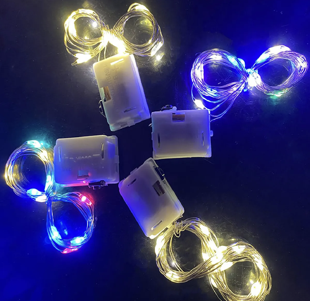 Mini copper wire light battery