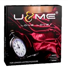 U & ME Long Love Condom 3's Pack