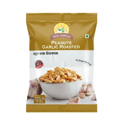 Royal Gardens Garlic Roasted Peanuts 50 gm