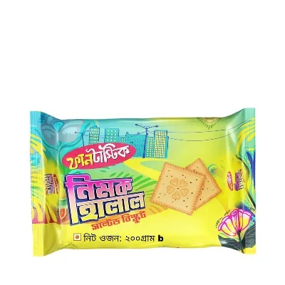 Funtastic Nimok Halal Salted Biscuit 200 gm
