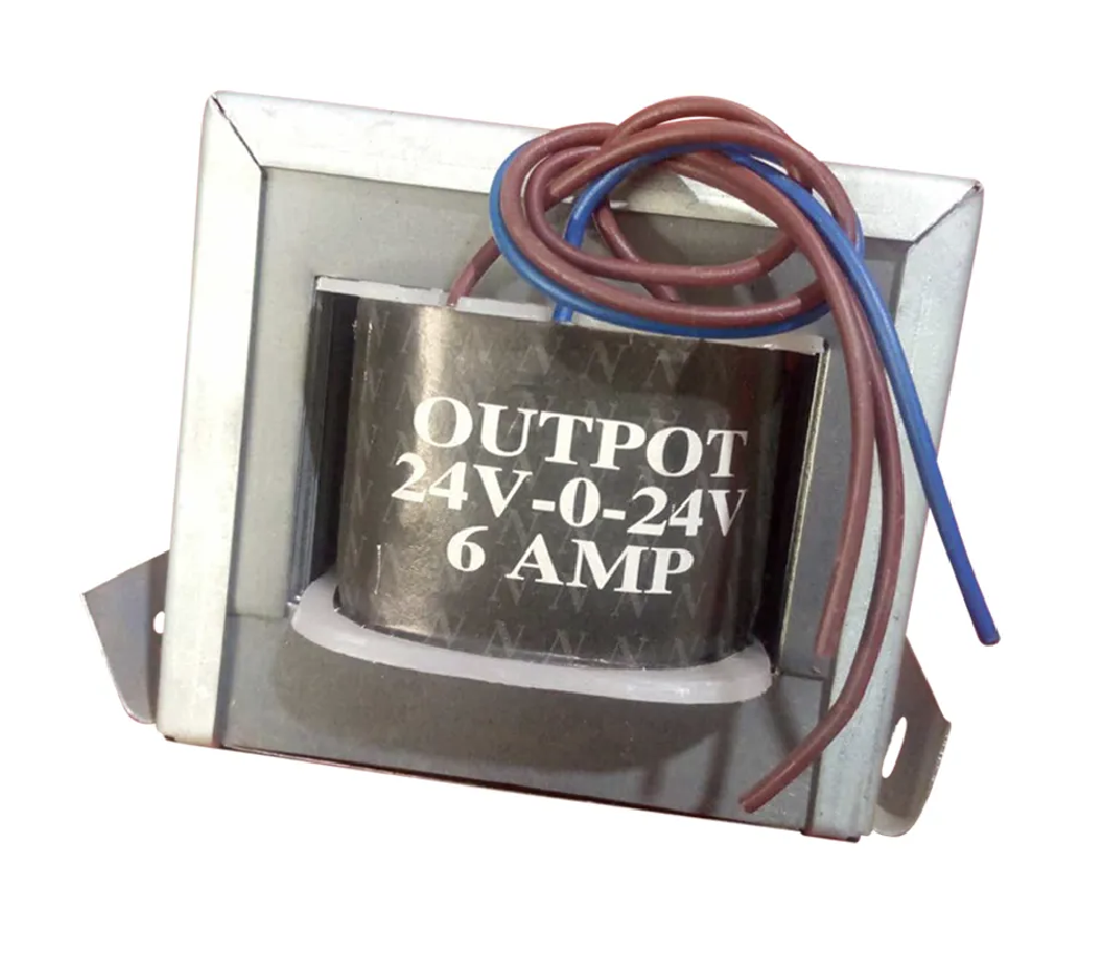 24V 6Amp ALUMINIUM Wire 24-0-24V 6Amp Transformer Input AC 220V 50Hz Output DC 24V Volt 6A Step Down Converter For Power Supplies Adapters DIY - Multi Plug - Multi Plug