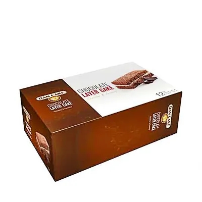 Dan Cake Chocolate Layer Cake 12 pack 324 gm