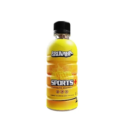 Bruvana Sports+ Electrolyte Beverage (Mango Flavor) 250 ml