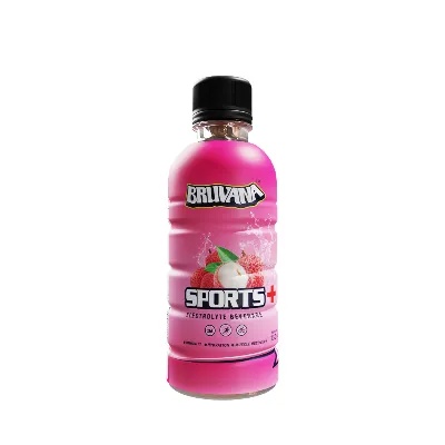 Bruvana Sports+ Electrolyte Beverage (Litchi Flavor) 250 ml