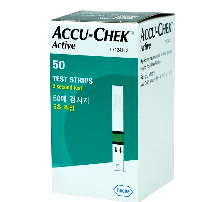 Accu-Chek Active Blood Glucose Strip 50's Pack