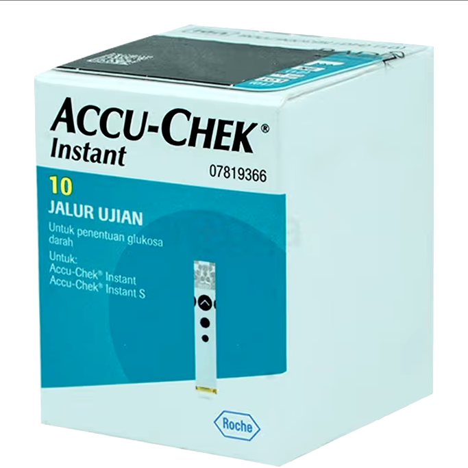 Accu-Chek Instant Blood Glucose Strip 10's Pack