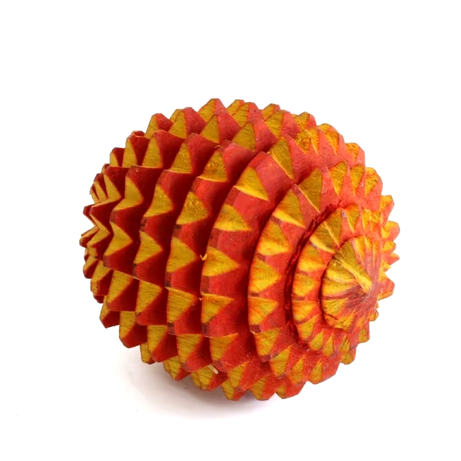 Acupressure Wooden Ball Hand Roller Palm Massager Tools for Body Stress