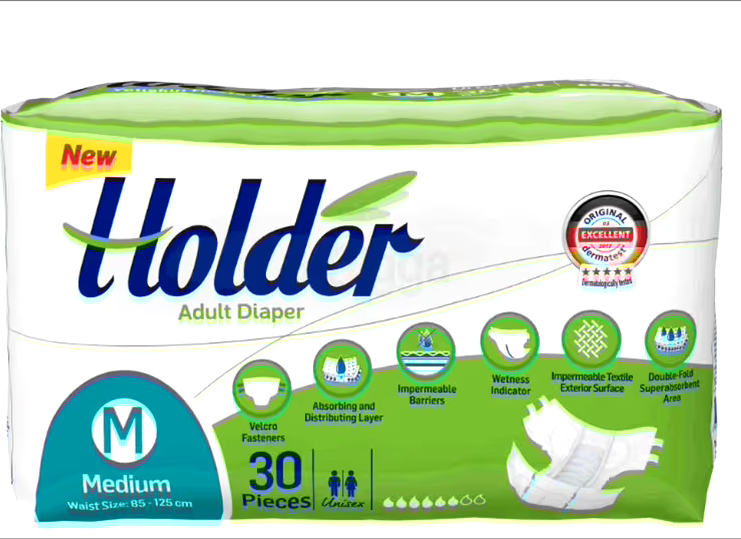 Adult Diaper Belt System (Holder) M 30's Pack