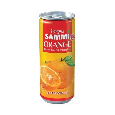 Sammi Orange Juice Can 240 ml