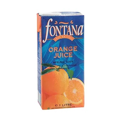 Fontana Orange Juice 1 ltr